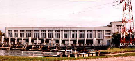 Kembs - Hydroelektrisches Werk