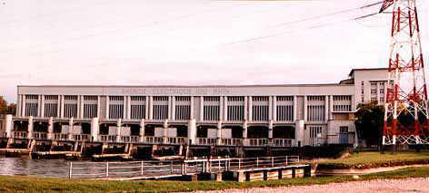 Kembs - Usine hydro-électrique