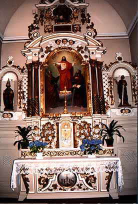 Stetten - Eglise maitre autel (C) B. Lambert 1998